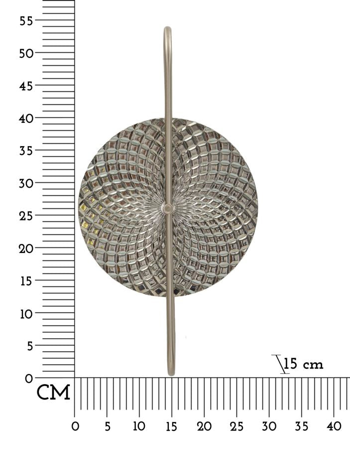 Aplique de Parede GLAM – Prateado