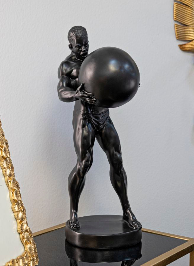 Escultura MODERN – Preto, Dourado