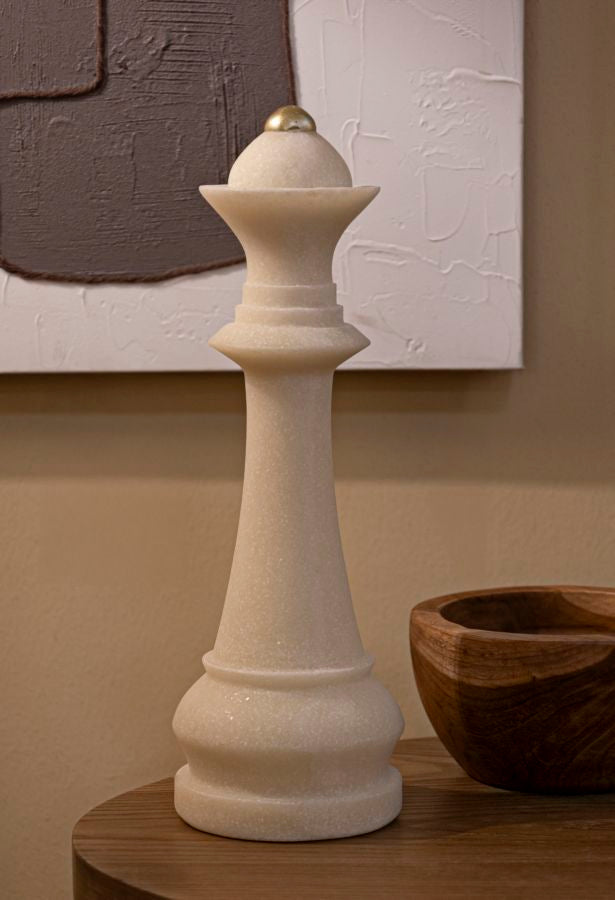 Estatueta GLAM – Branco e Dourado