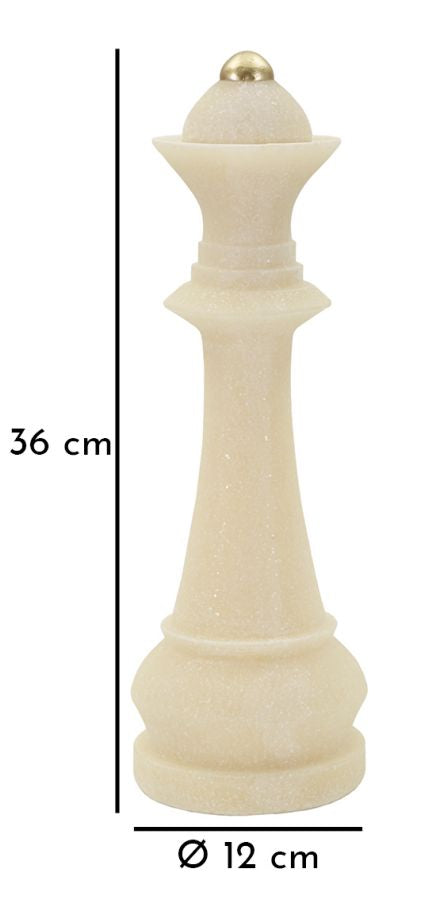 Estatueta GLAM – Branco e Dourado