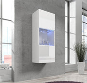 Elegante Móvel Suspenso Nerea V3 (40x126cm) em Branco