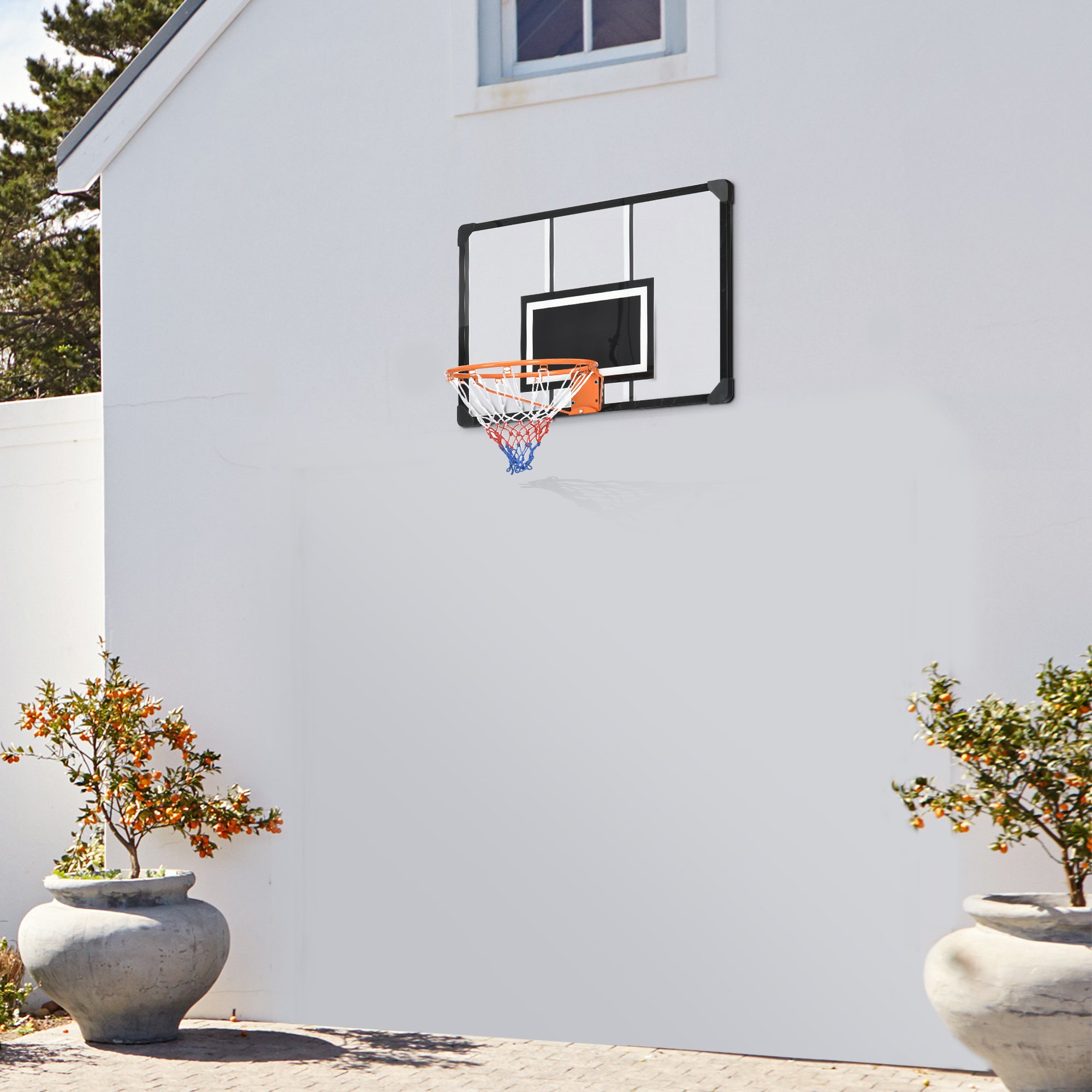 Tabela de Basquetebol 113x61x73 cm - Cor Preto