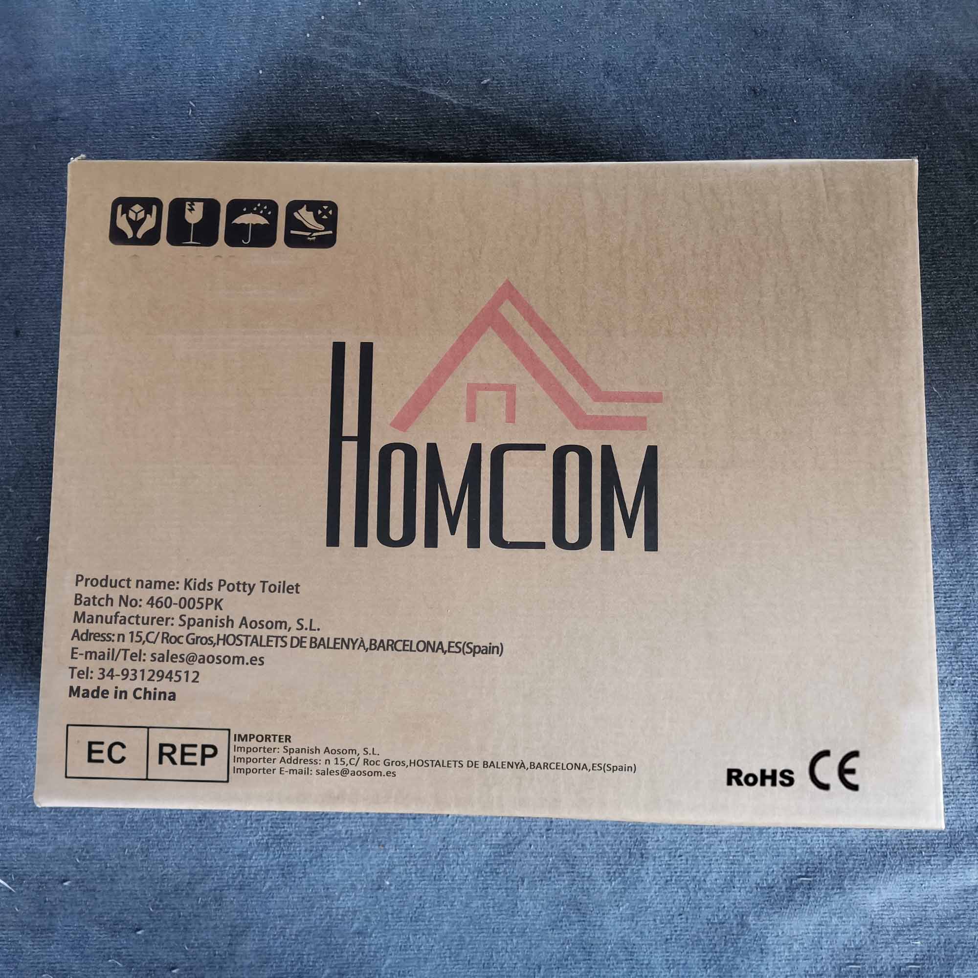 Bacio Infantil em Forma de Hipopótamo Rosa 40x30x23 cm