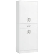 Armário de Cozinha Branco 70,8x34x180 cm - Organização e Elegância para sua Casa