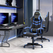 Cadeira Ergonómica Gaming Azul 61x70x121-129 cm