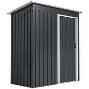 Abrigo de Jardim Exterior 163x89x182 cm - Preto