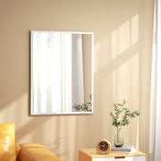 Espelho de Parede Decorativo 70x90 cm Branco