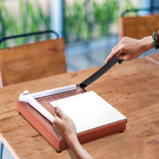 Cortador de Papel Profissional A4 Marrom 48x26,5x5cm