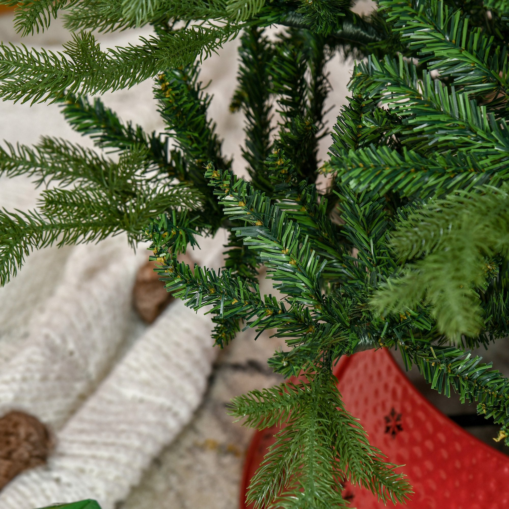 Árvore de Natal Artificial – 180cm – Verde – PE, PVC, metal