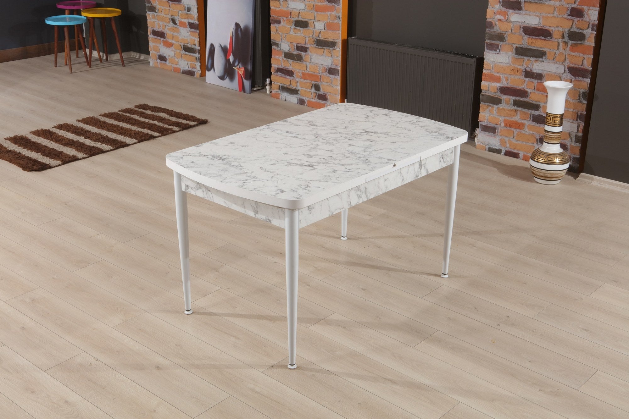Mesa de Jantar Extensível-Trend-Branco
Cinza