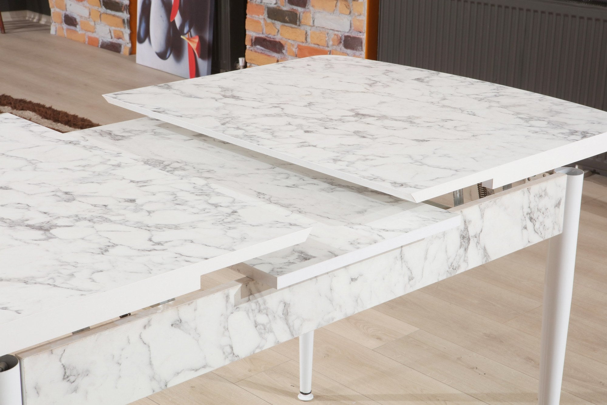 Mesa de Jantar Extensível-Trend-Branco
Cinza