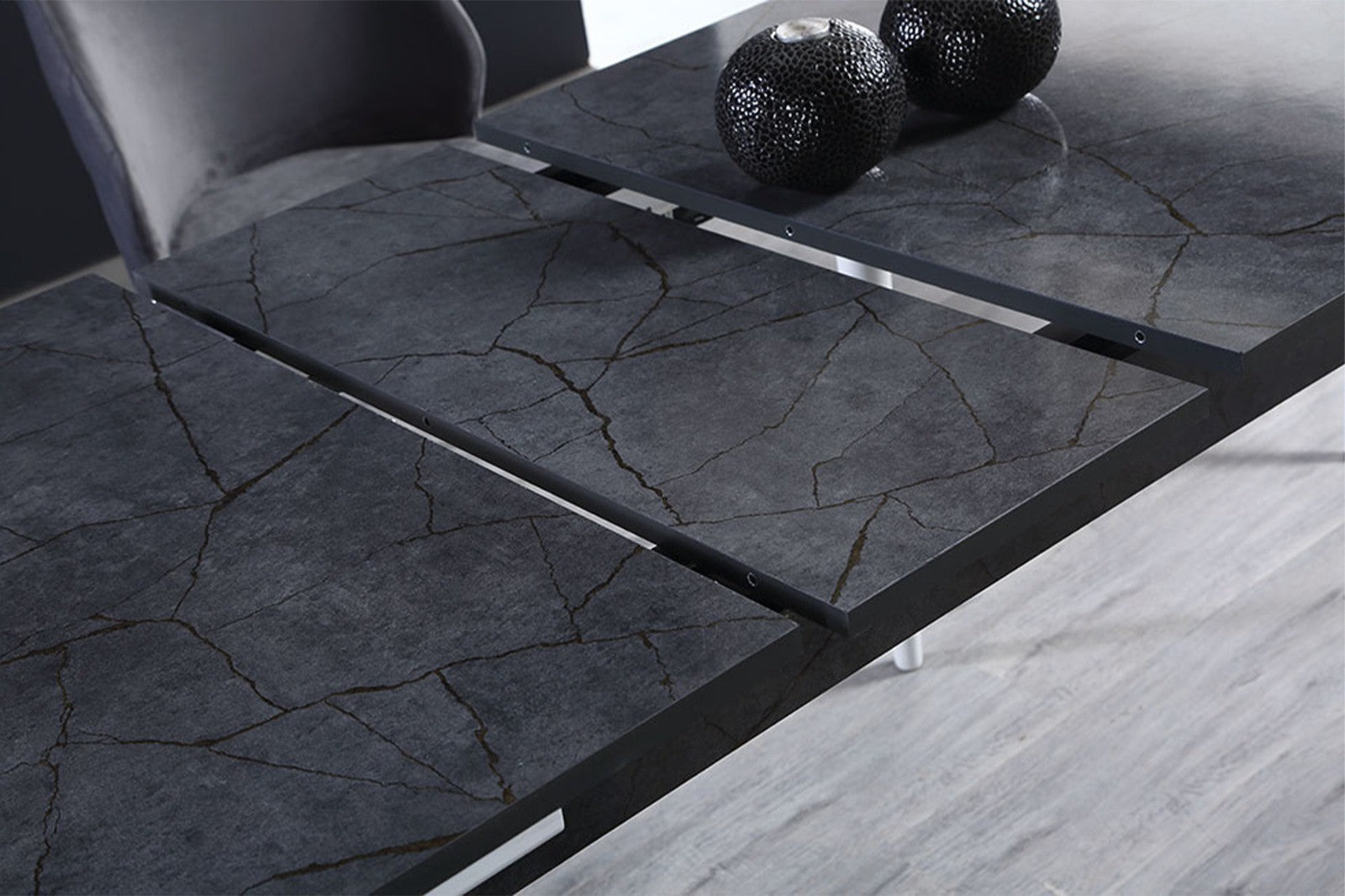 Mesa de Jantar Extensível-Toskana-Antracite
Branco