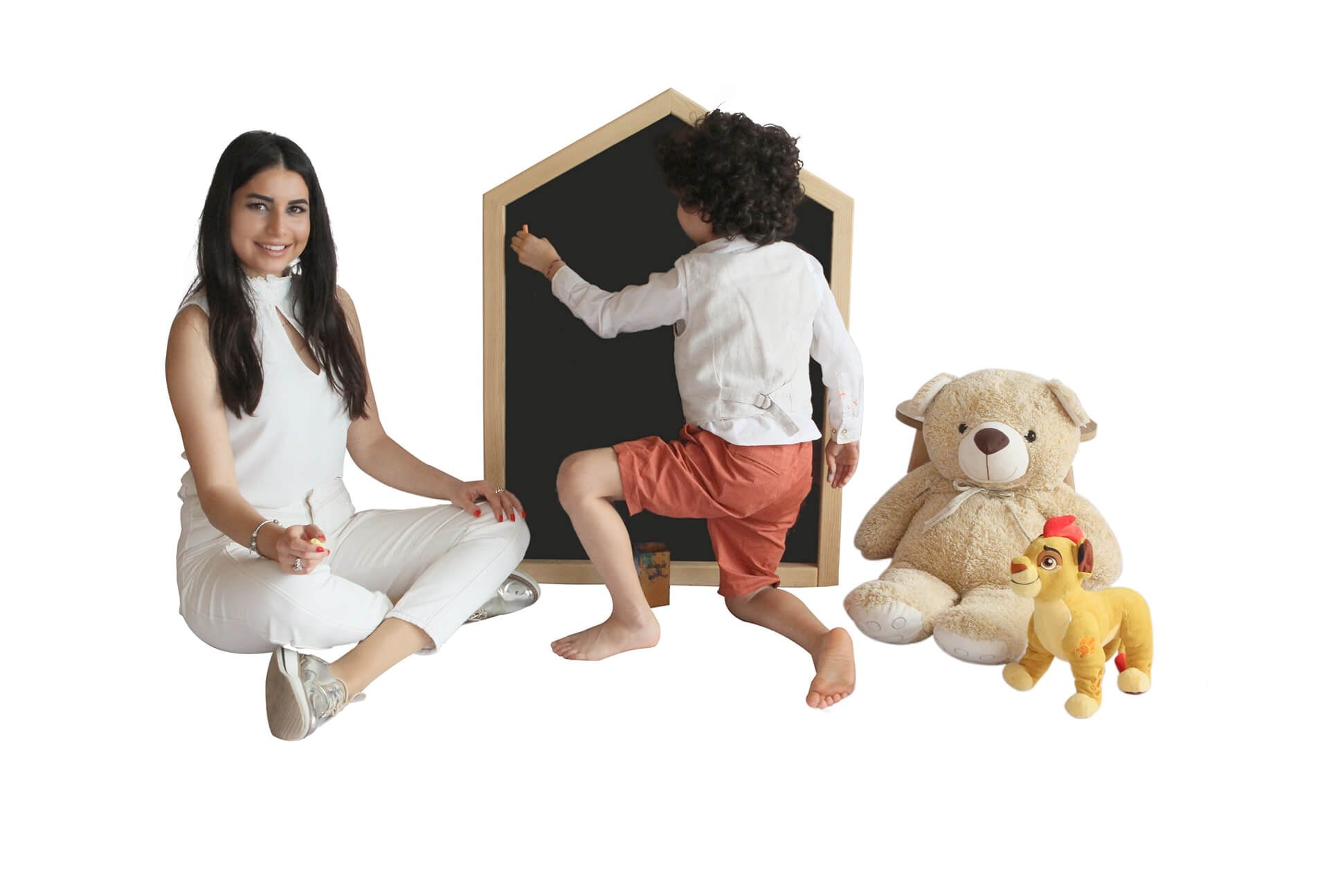 Quadro Negro – 67 cm x 93 cm – Preto – Pinho