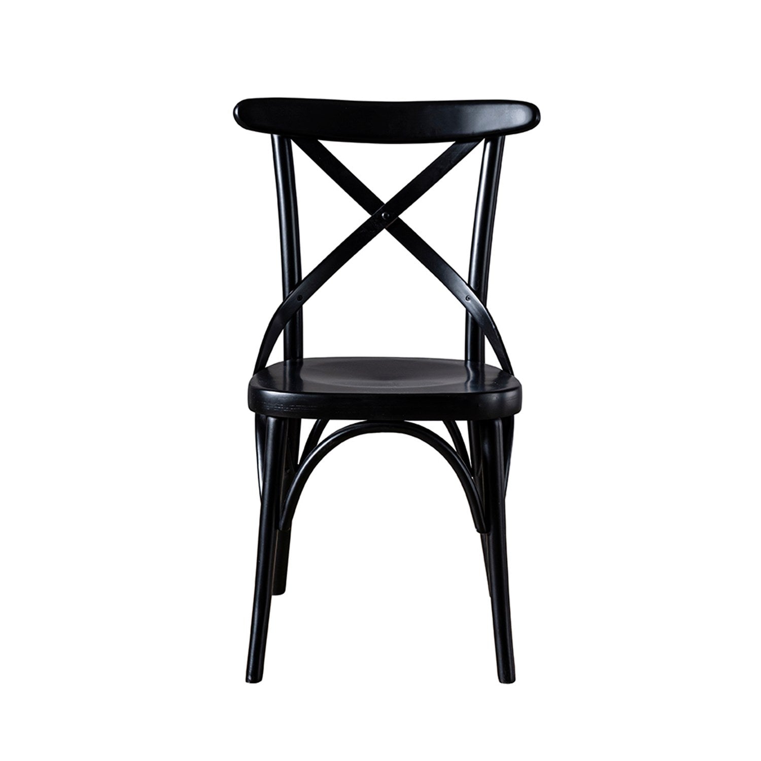 Conjunto de mesa de jantar extensível e cadeiras (5 peças)-Albero16-Nogueira
Preta