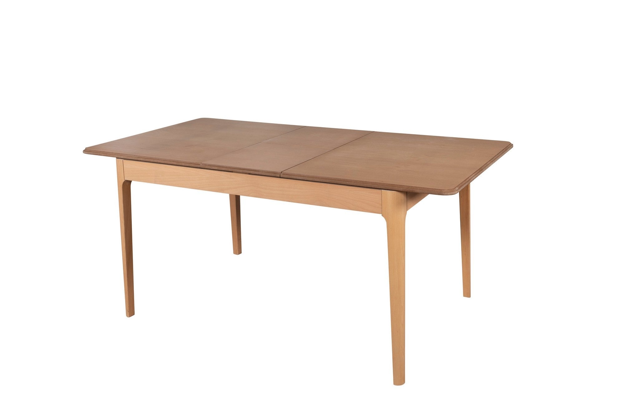 Conjunto de mesa de jantar extensível e cadeiras (5 peças)-Felix-Natural