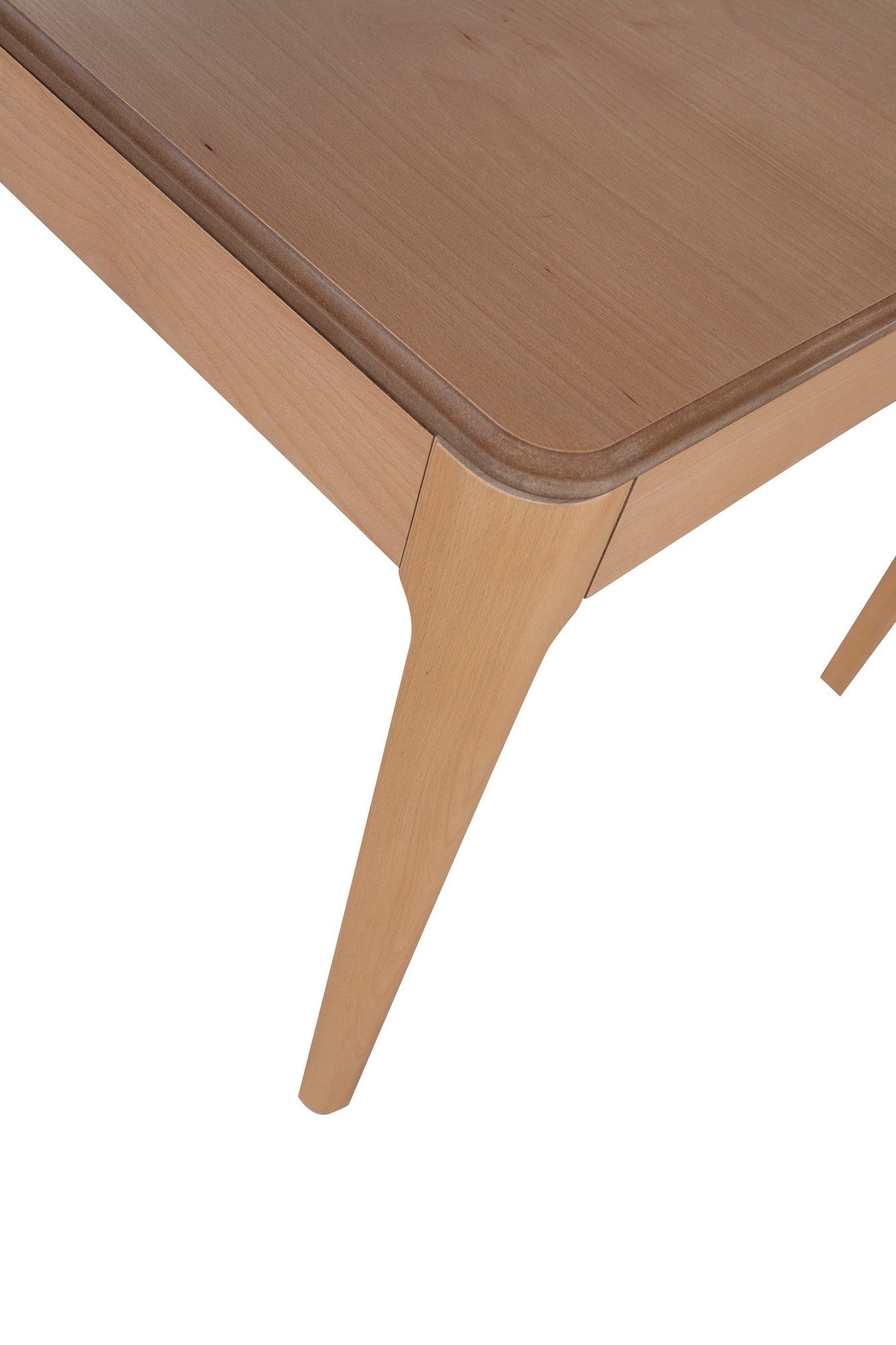 Conjunto de mesa de jantar extensível e cadeiras (5 peças)-Felix-Natural