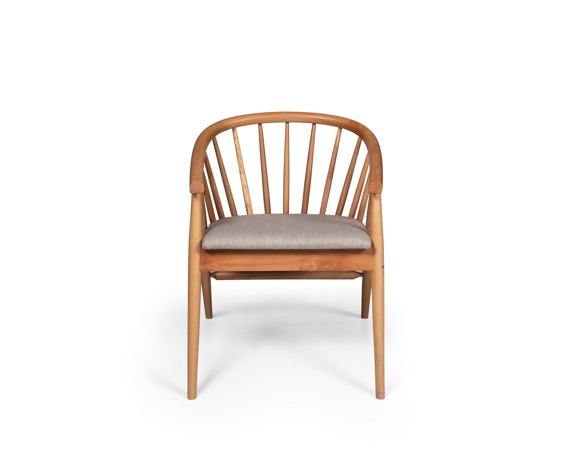 Conjunto de mesa de jantar extensível e cadeiras (5 peças)-Felix-Natural