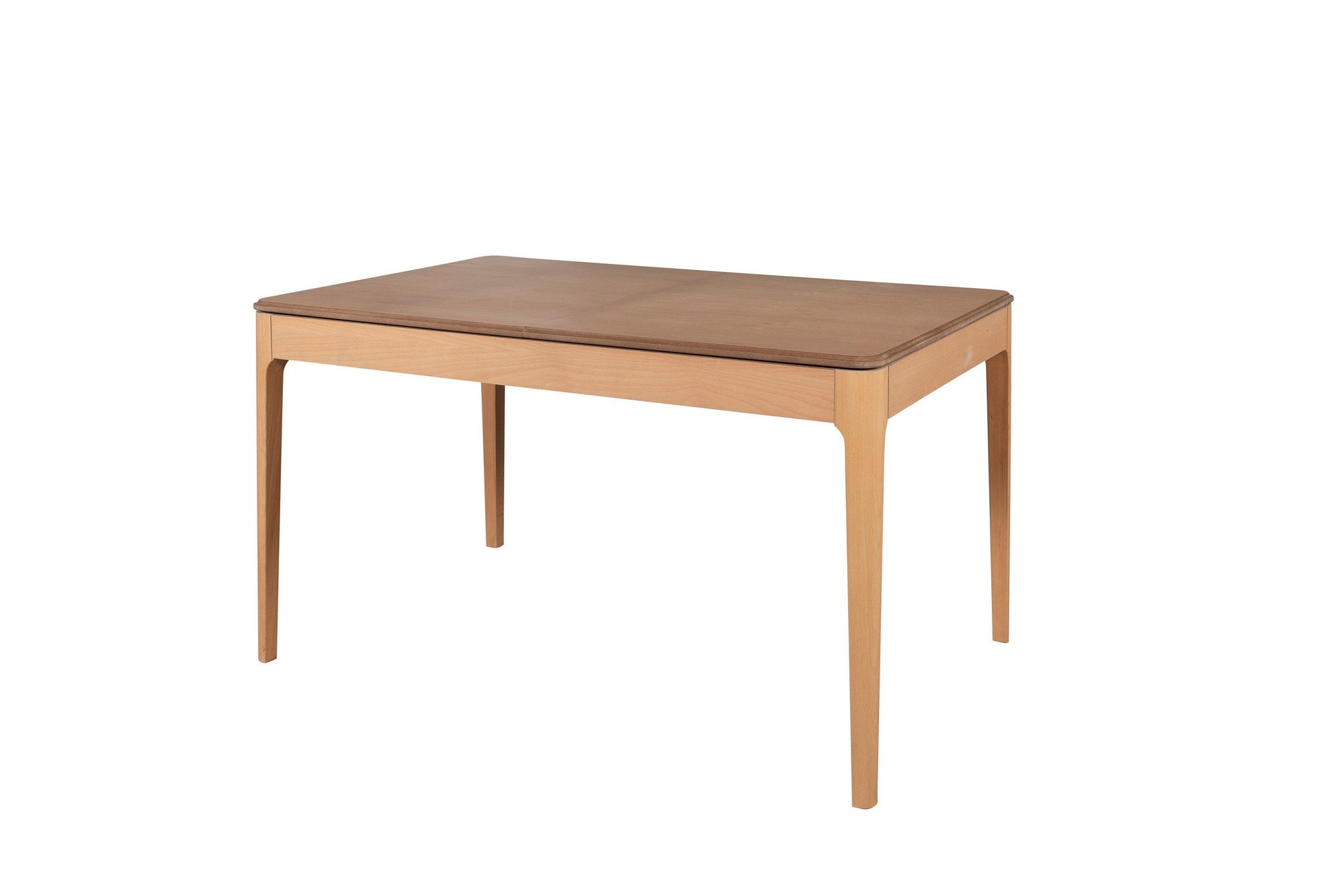 Conjunto de mesa de jantar extensível e cadeiras (5 peças)-Lucas-Natural