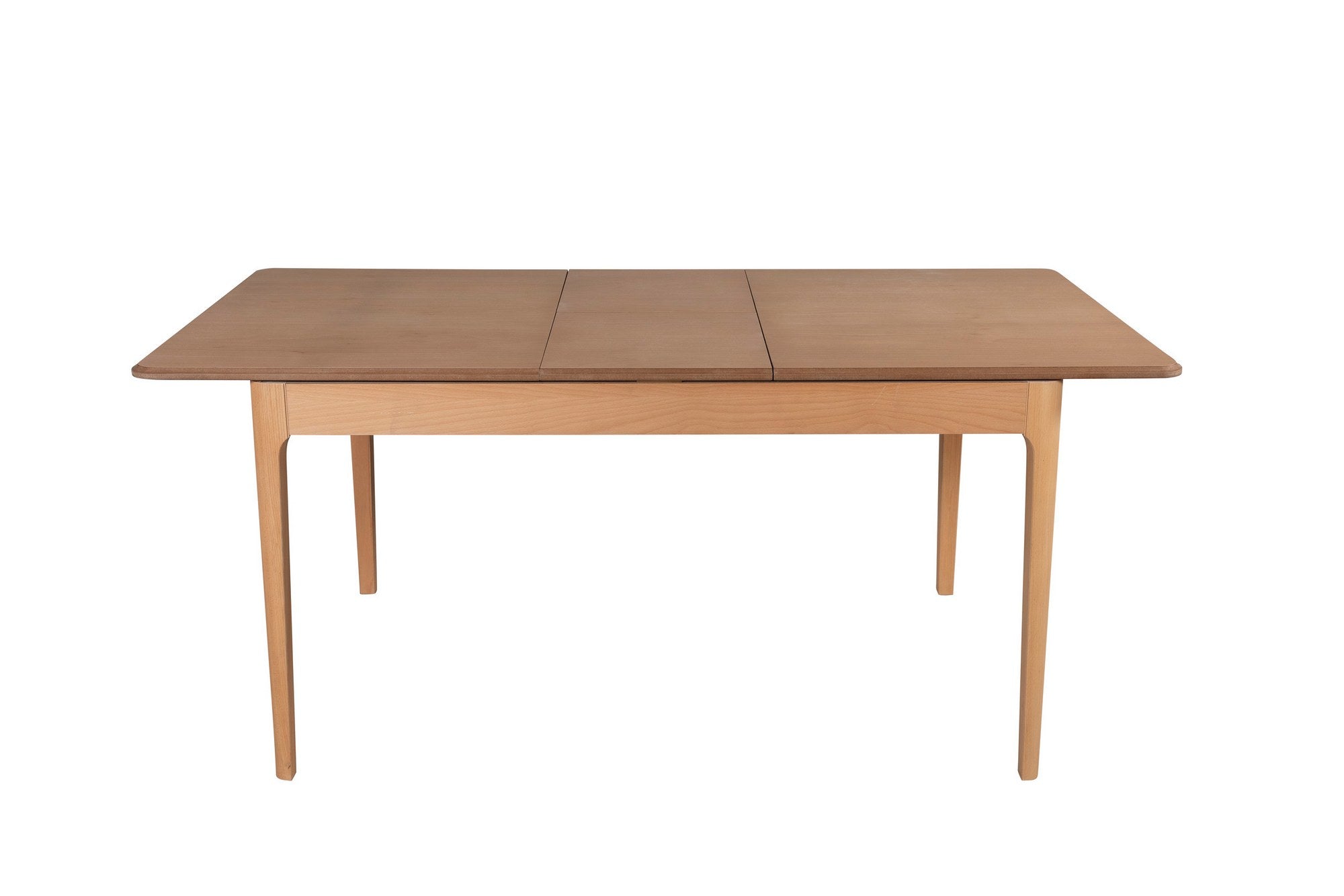 Conjunto de mesa de jantar extensível e cadeiras (5 peças)-Lucas-Natural