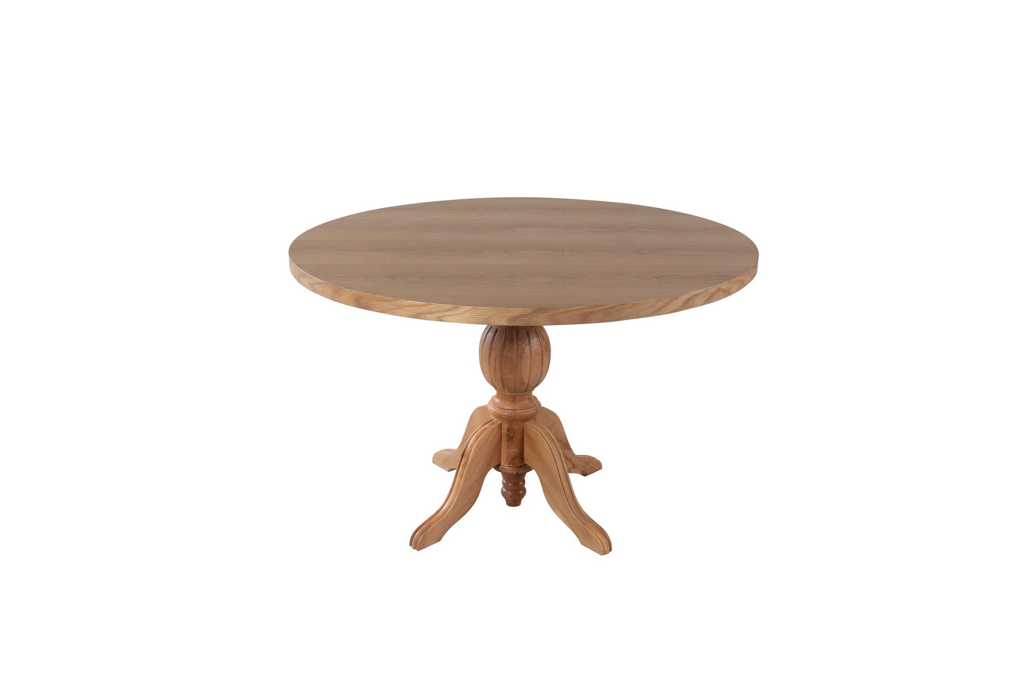 Conjunto de mesa de jantar e cadeiras (5 peças)-Albero137-Natural