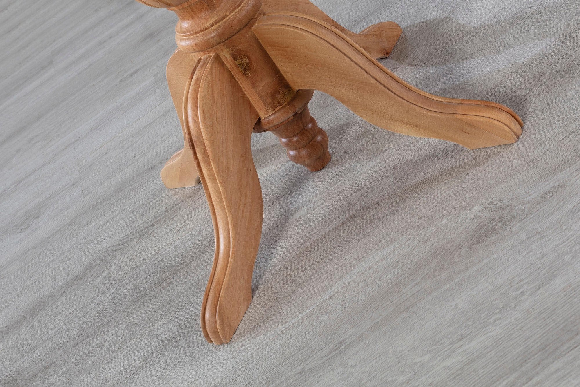 Conjunto de mesa de jantar e cadeiras (5 peças)-Albero139-Natural