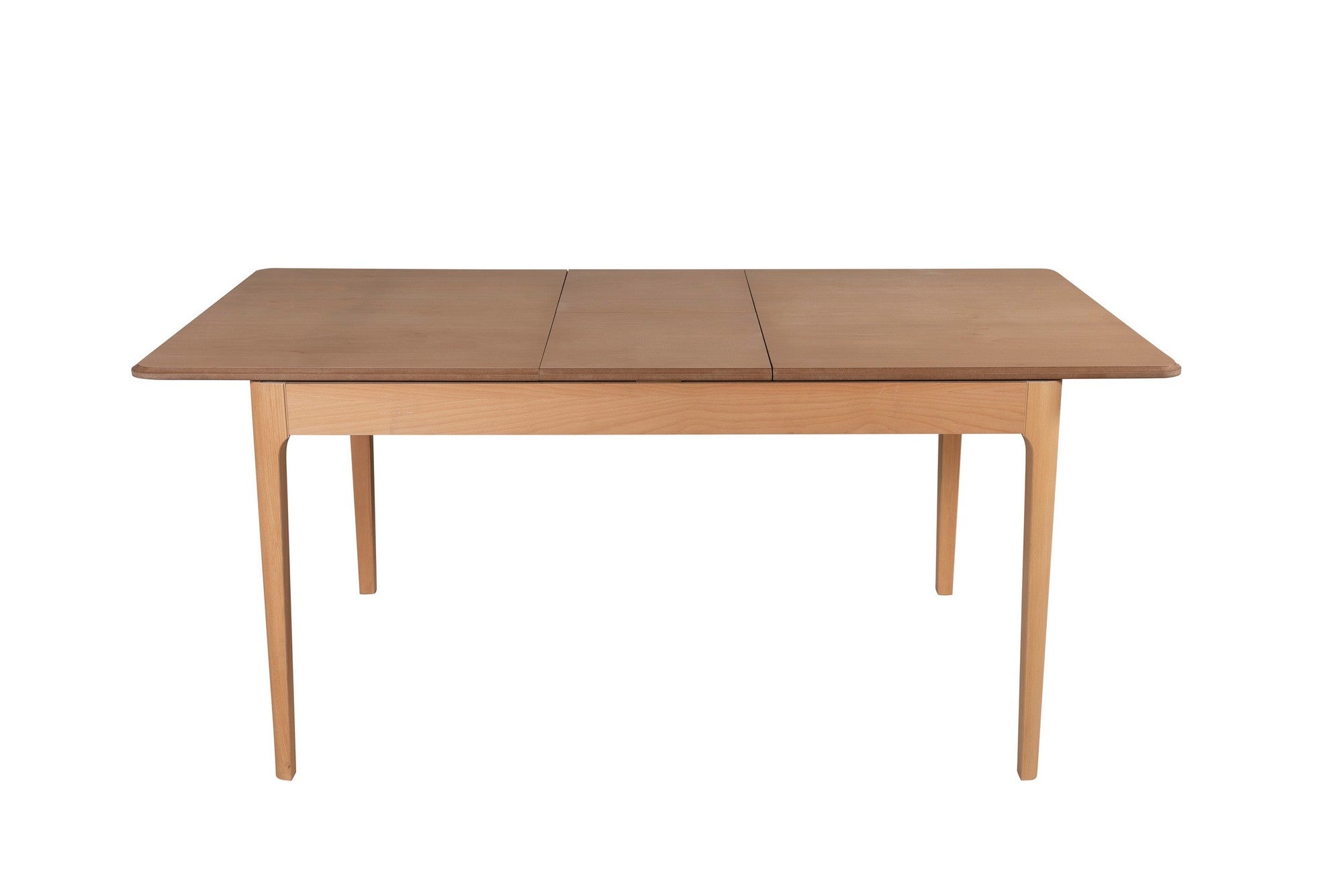 Conjunto de mesa de jantar extensível e cadeiras (5 peças)-Albero149-Natural