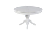 Conjunto de mesa de jantar extensível e cadeiras (5 peças)-Albero153-Natural