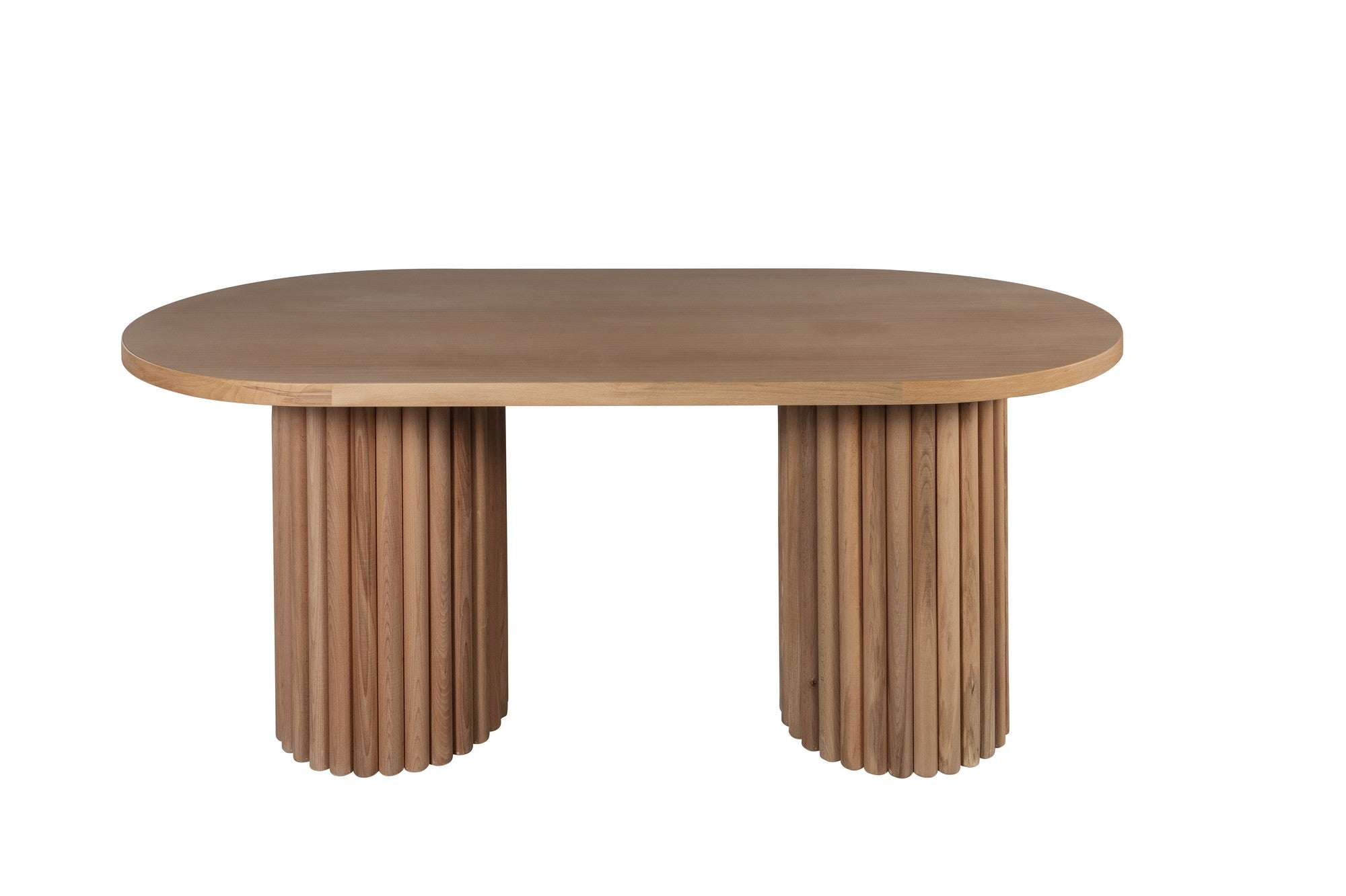 Conjunto de mesa de jantar e cadeiras (5 peças)-ALBERO-Natural