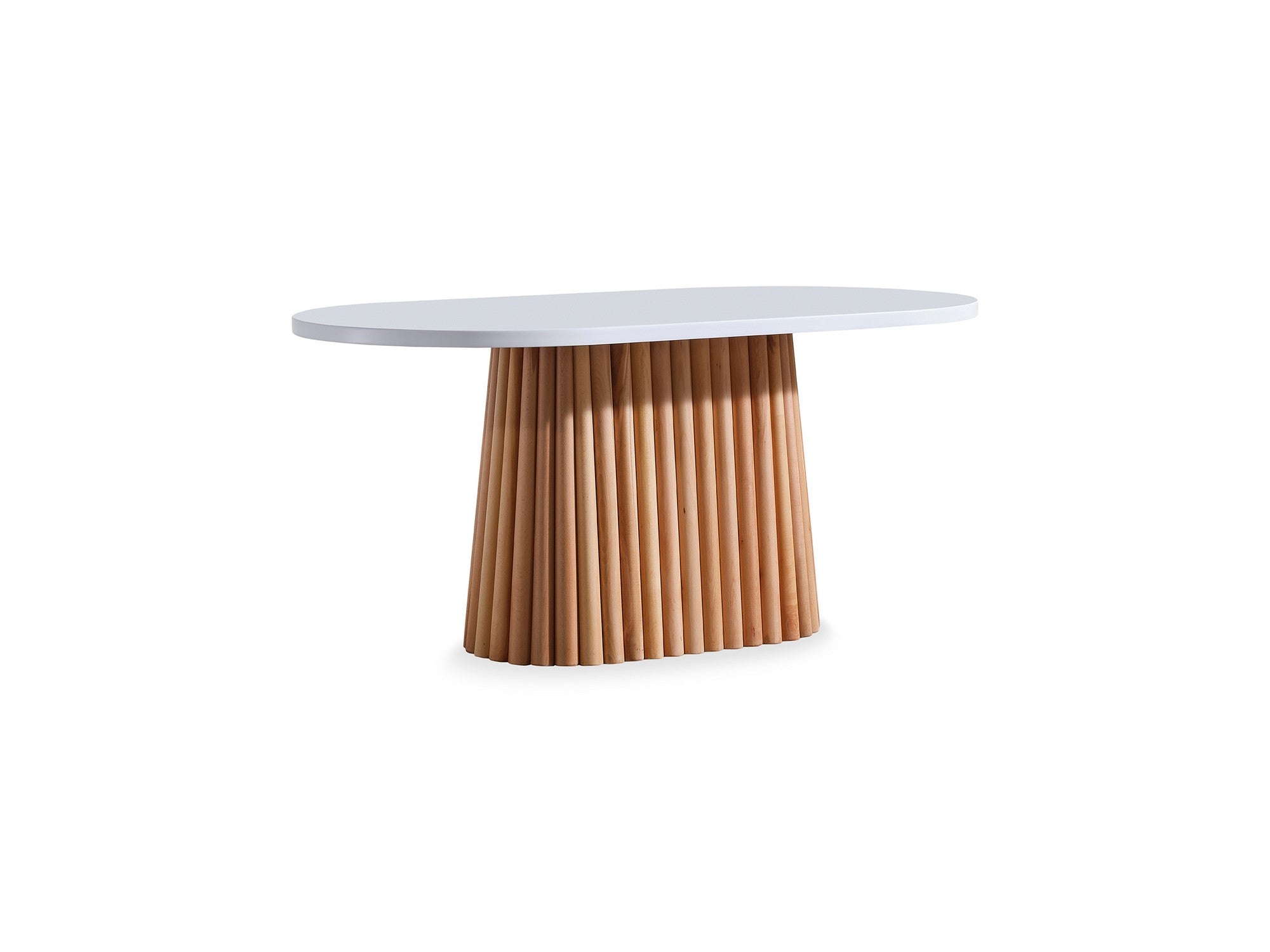 Mesa de jantar-Soho-Branco
Natural