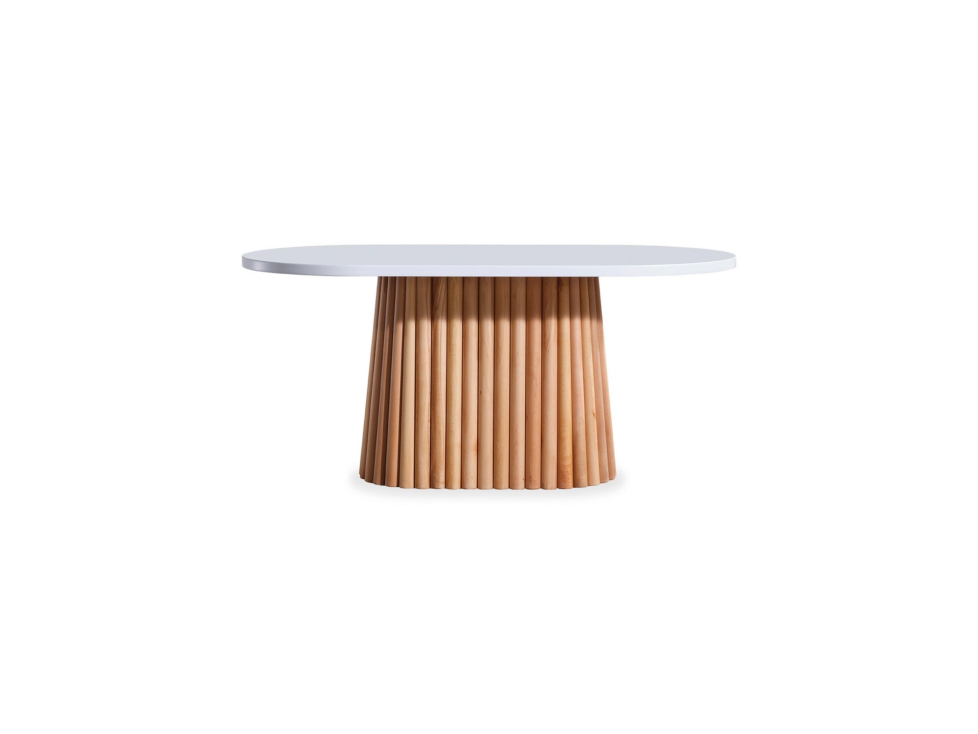 Mesa de jantar-Soho-Branco
Natural