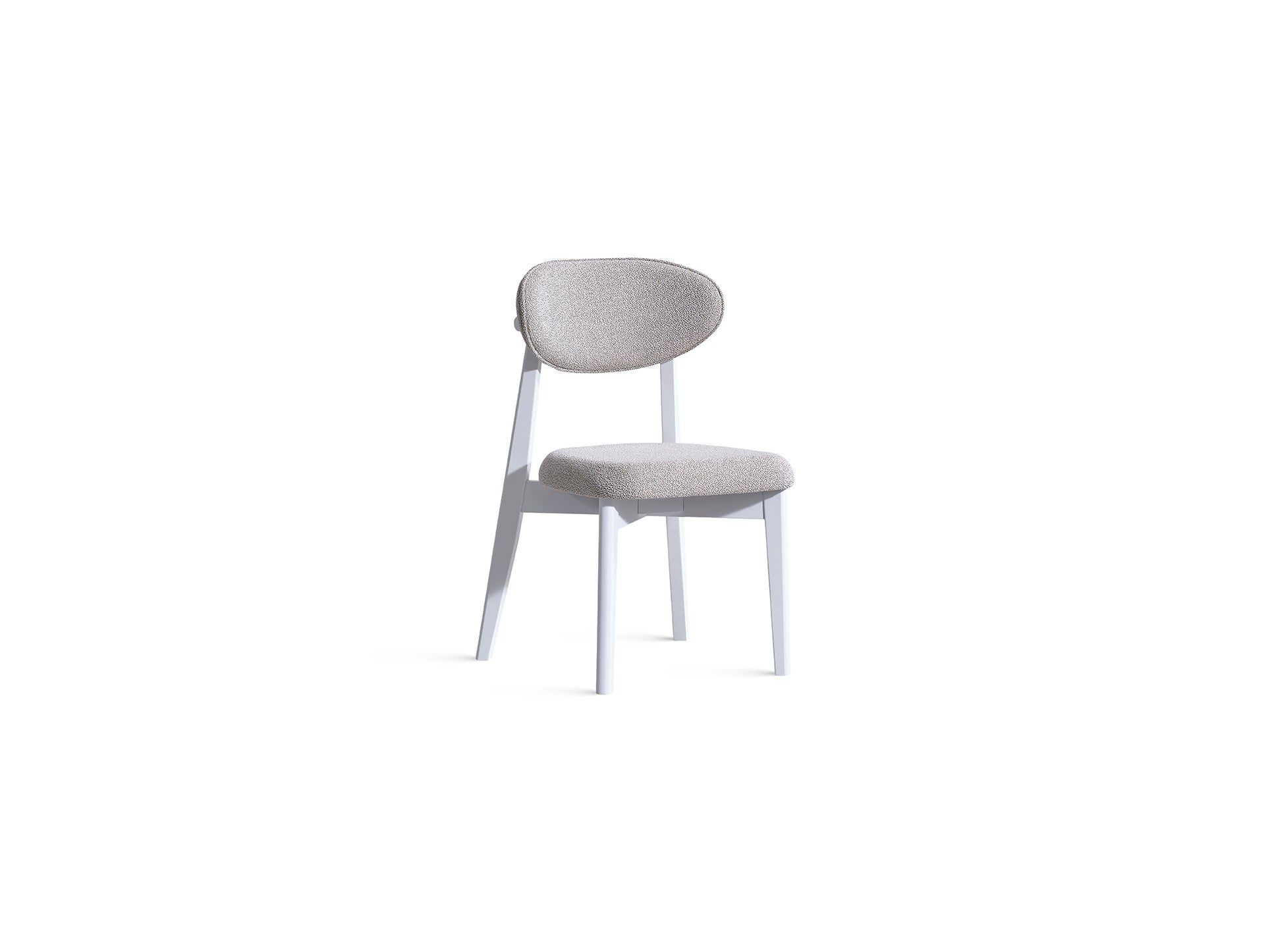 Conjunto de mesa de jantar e cadeiras (4 peças)-Aqua-Branco