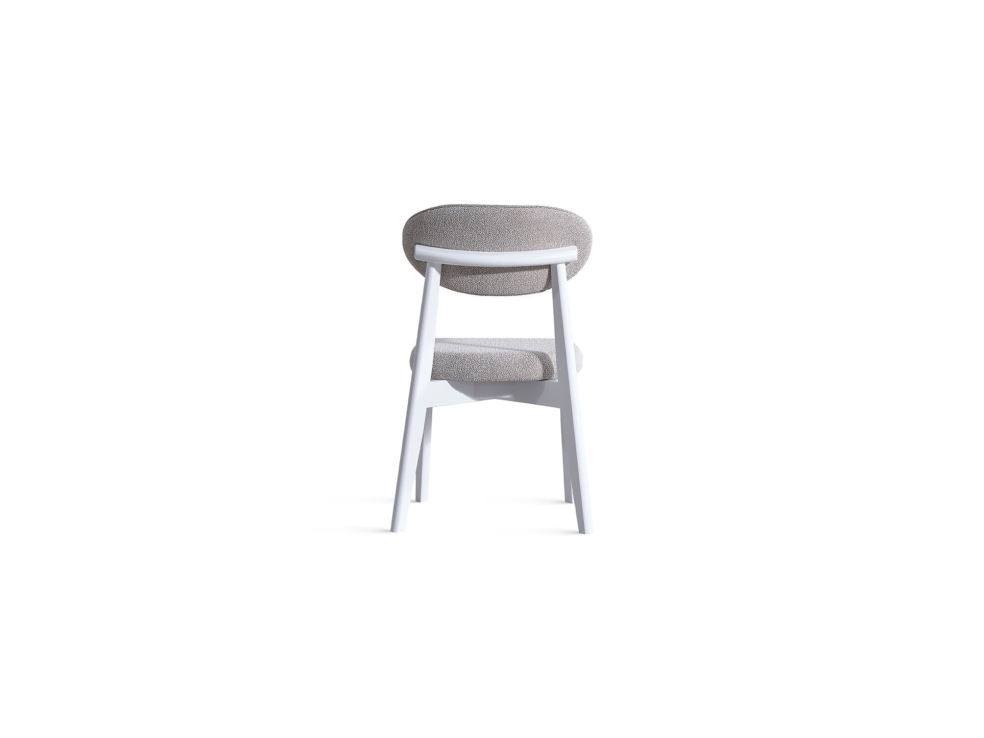 Conjunto de mesa de jantar e cadeiras (4 peças)-Aqua-Branco
