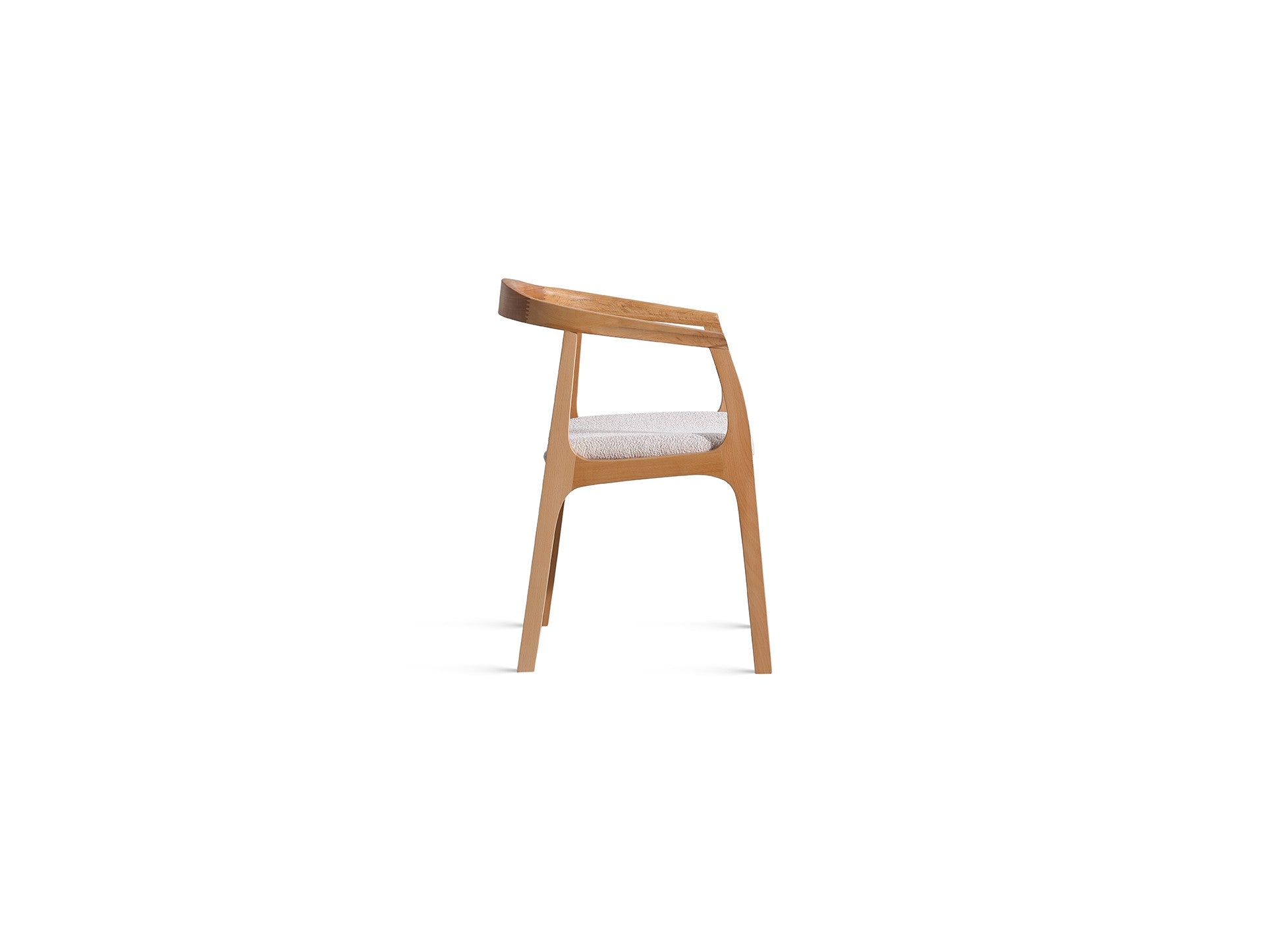 Conjunto de mesa de jantar e cadeiras (4 peças)-Atlantis-Natural