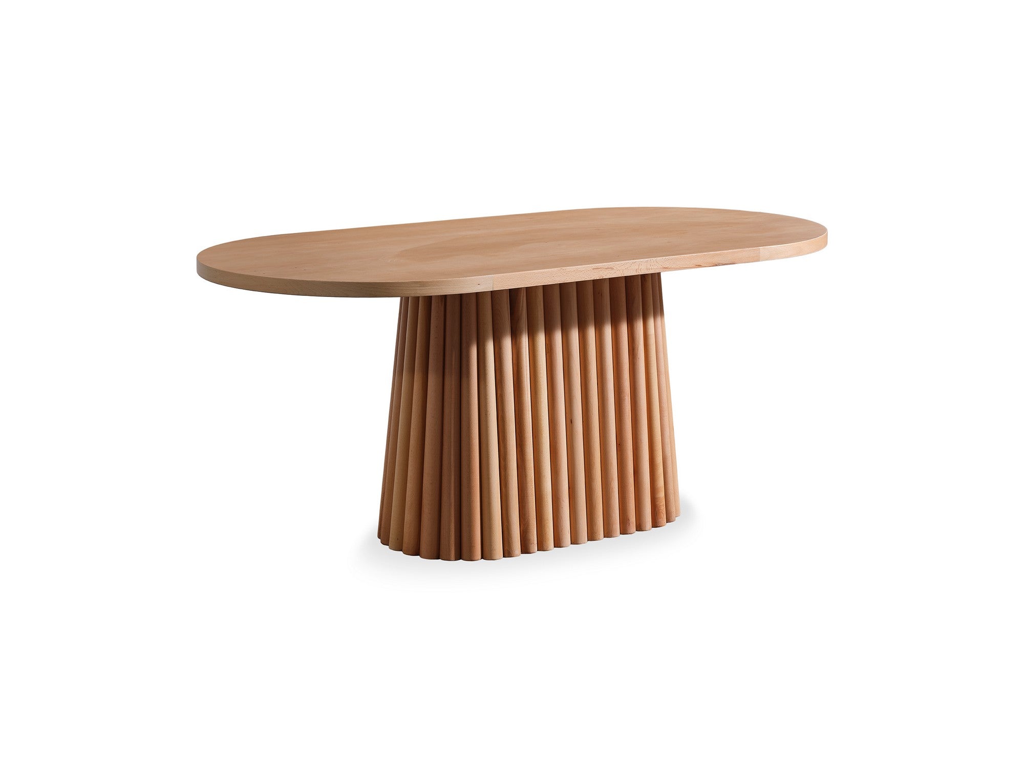 Conjunto de mesa de jantar e cadeiras (4 peças)-Atlantis-Natural