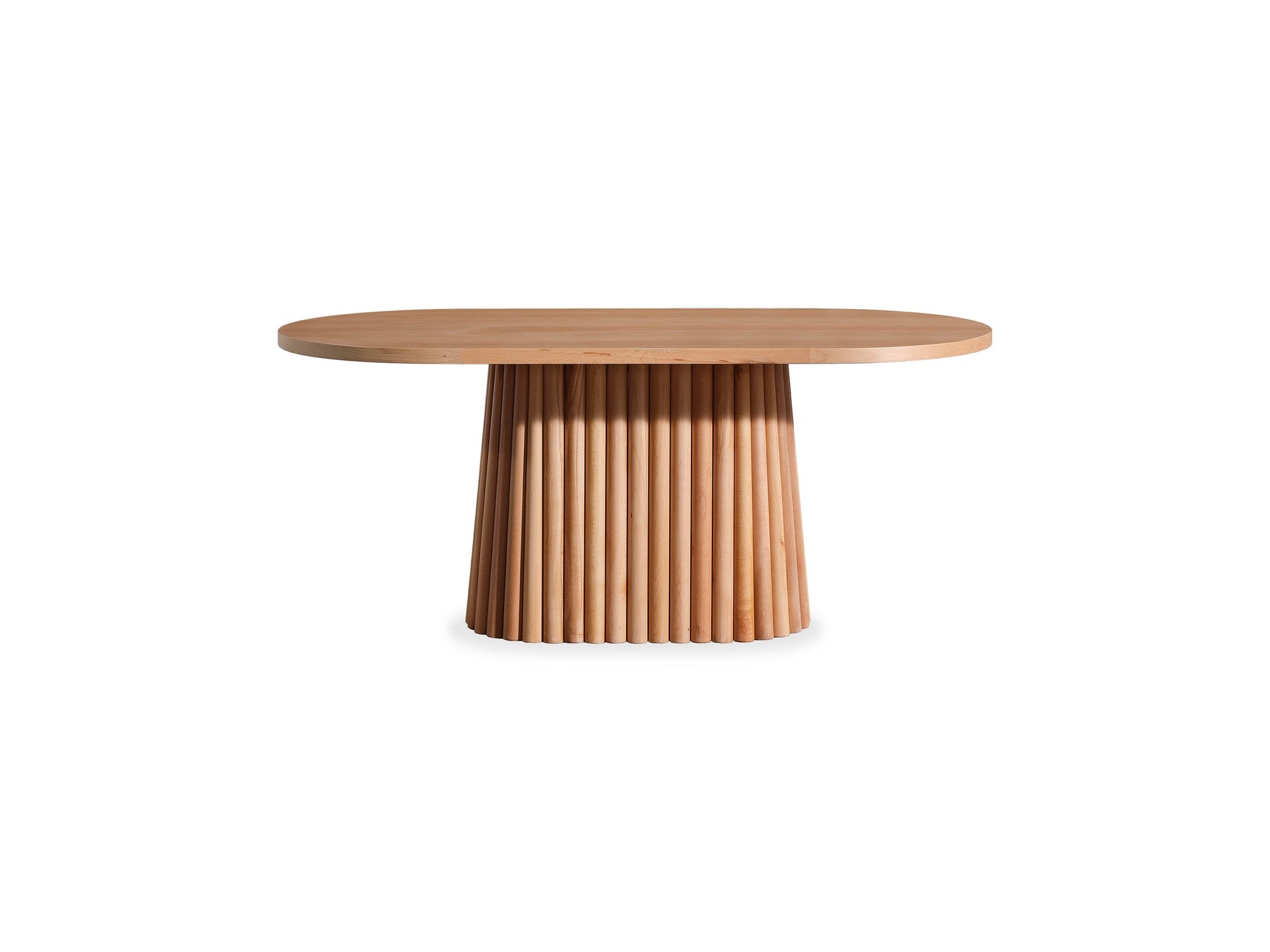 Conjunto de mesa de jantar e cadeiras (4 peças)-Atlantis-Natural