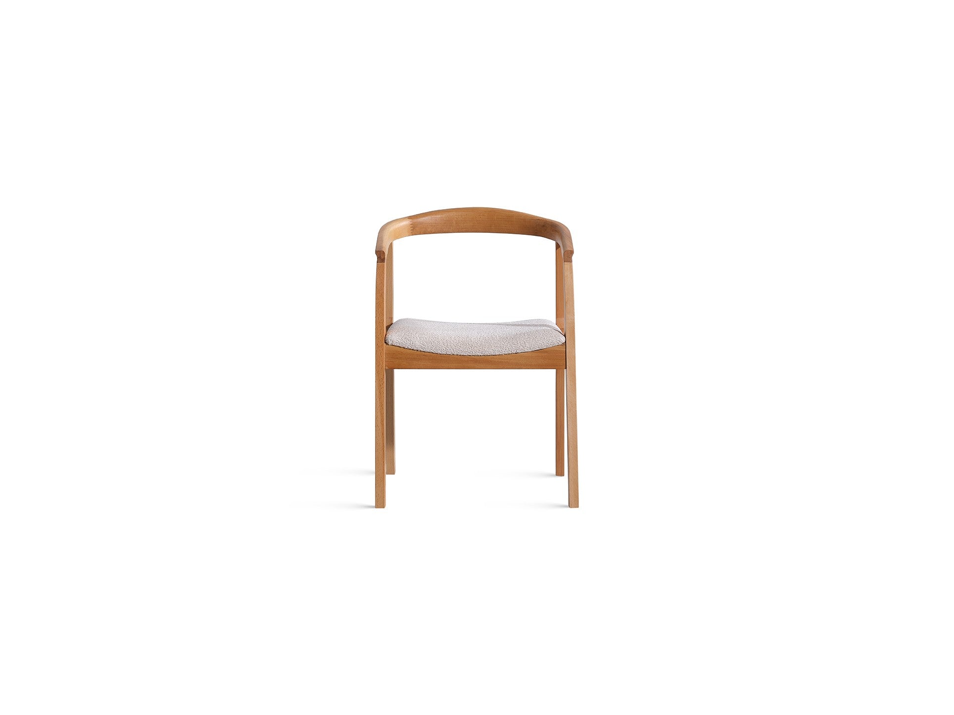 Conjunto de mesa de jantar e cadeiras (4 peças)-Atlantis-Natural