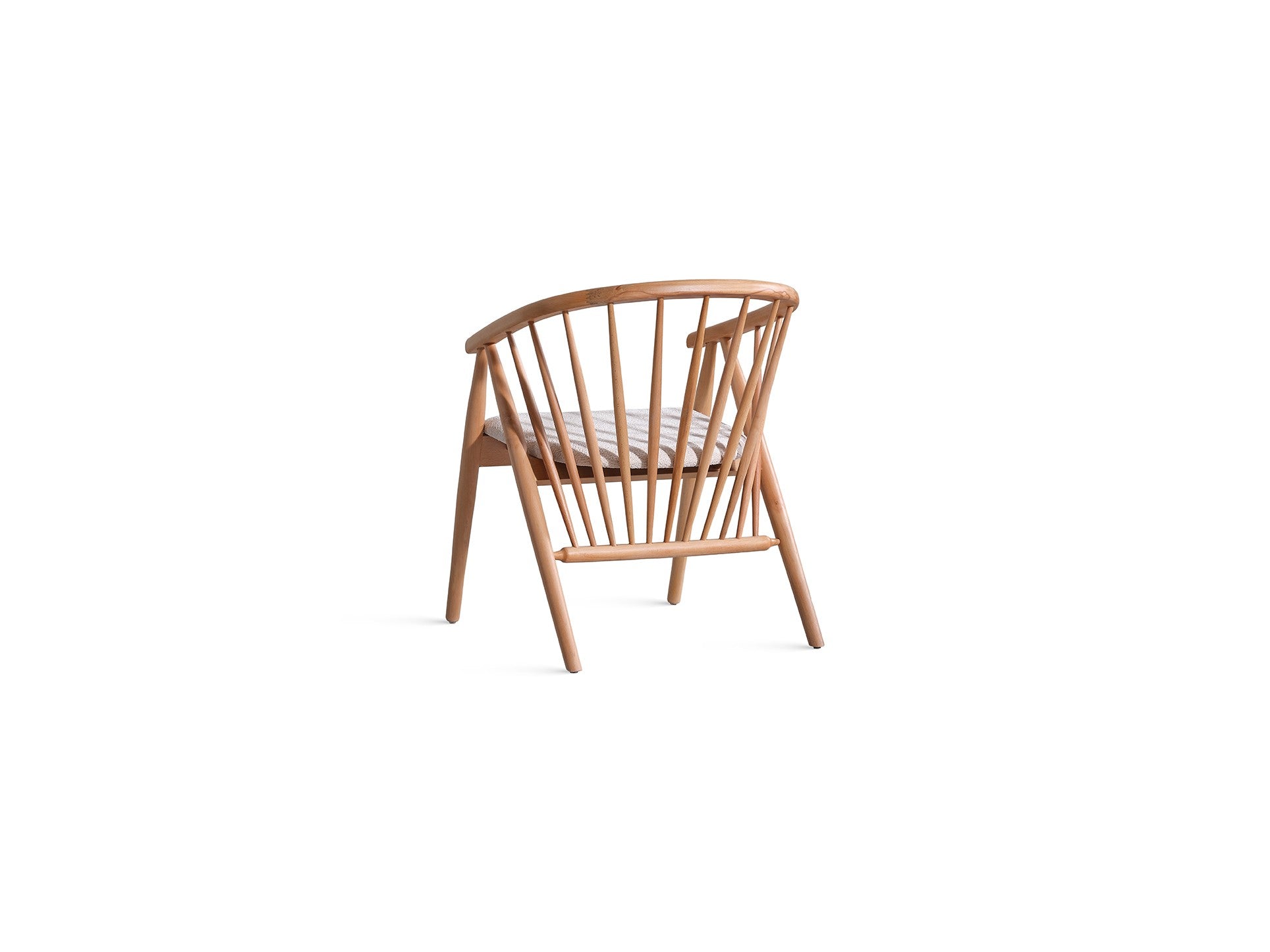 Conjunto de mesa de jantar extensível e cadeiras (4 peças)-Eva-Natural