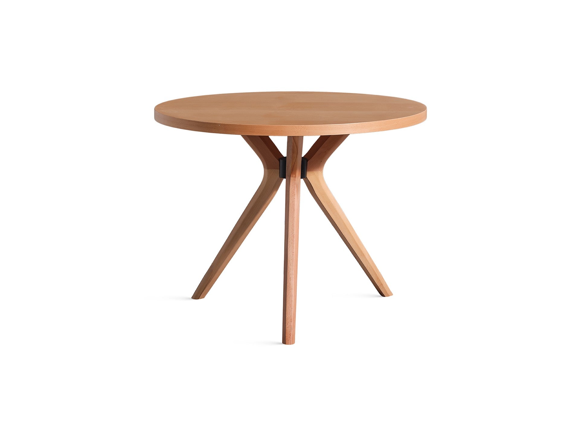Conjunto de mesa de jantar e cadeiras (4 peças)-Lindy-Natural