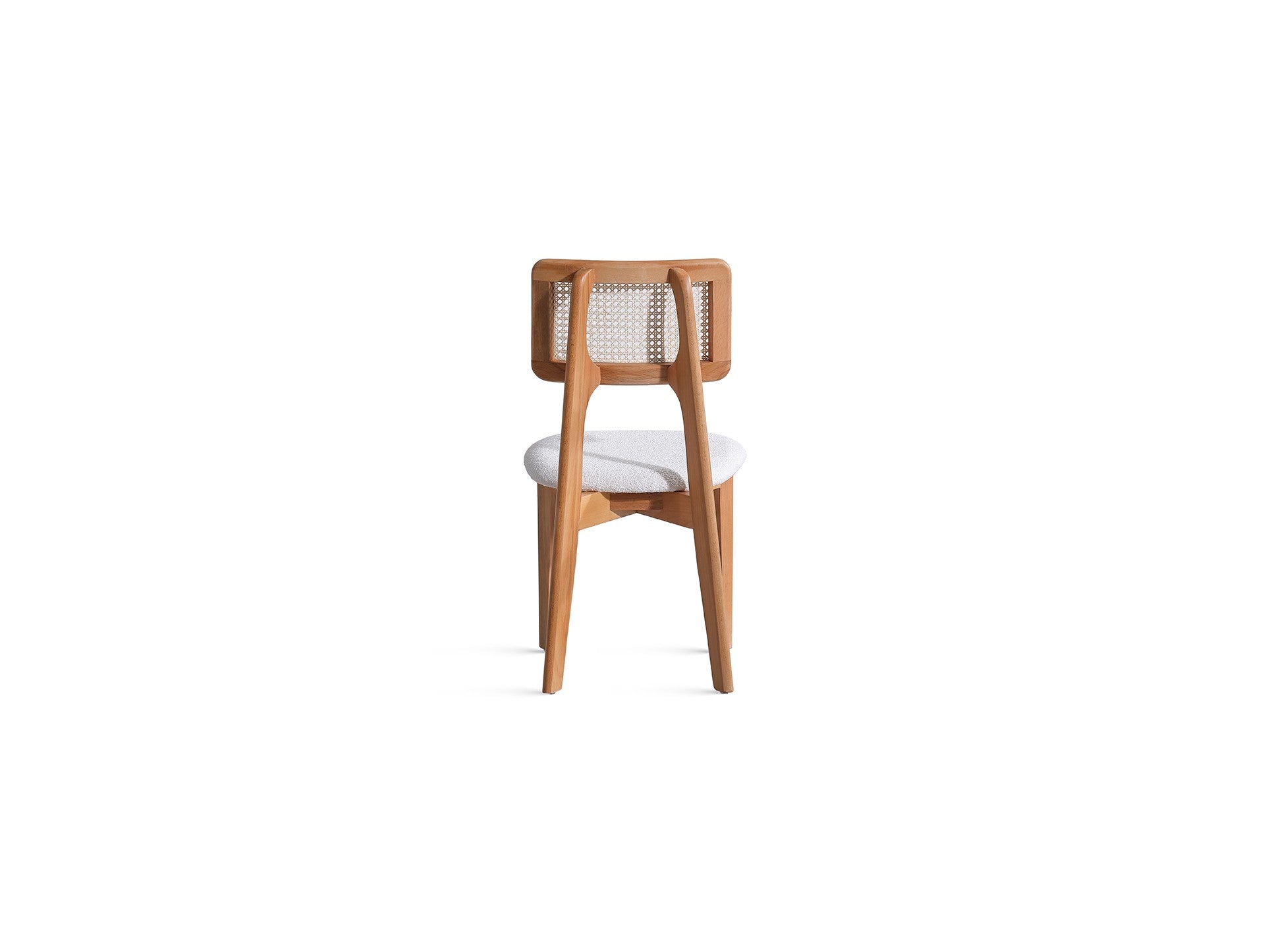 Conjunto de mesa de jantar e cadeiras (4 peças)-Lova-Natural