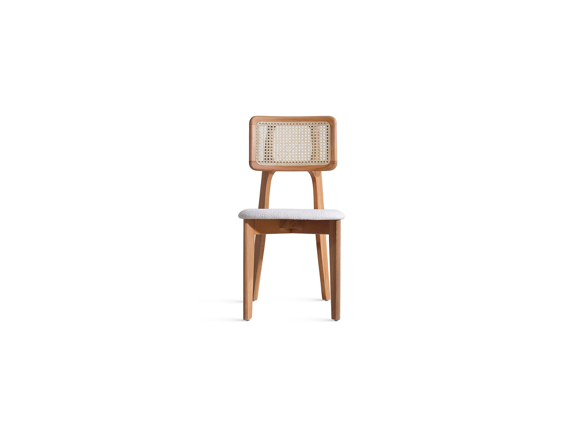 Conjunto de mesa de jantar e cadeiras (4 peças)-Lova-Natural