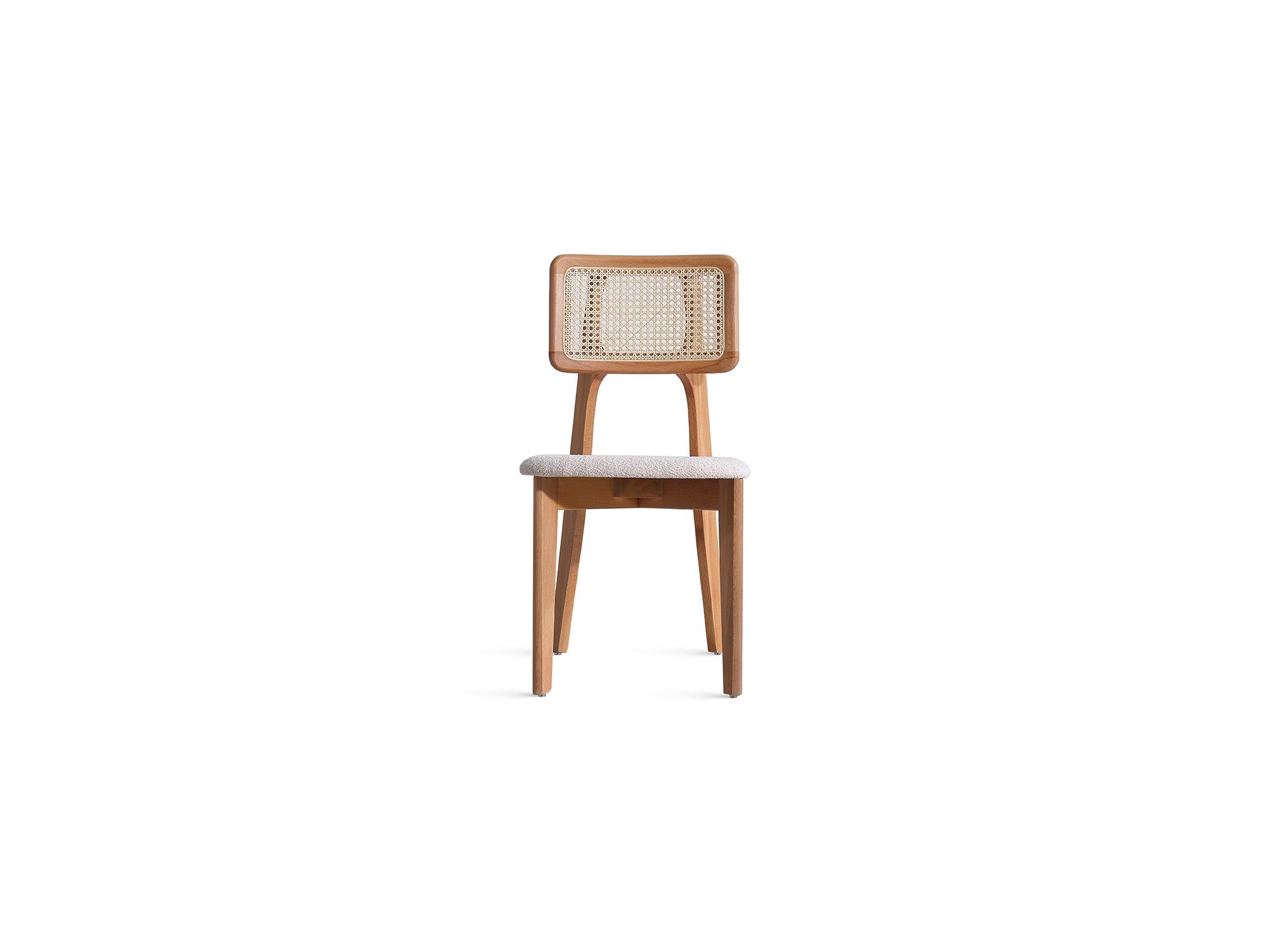 Conjunto de mesa de jantar e cadeiras (4 peças)-Lova-Natural