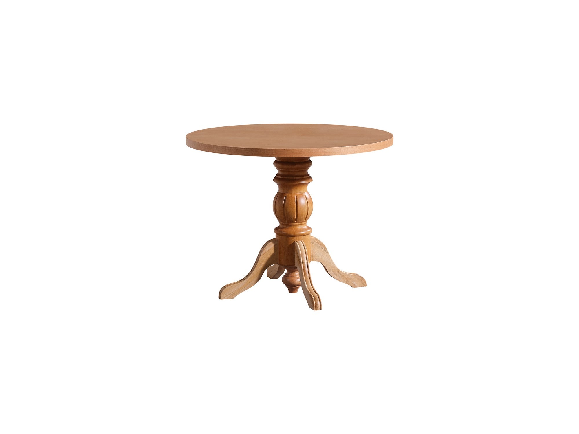 Conjunto de mesa de jantar e cadeiras (4 peças)-Roma-Natural