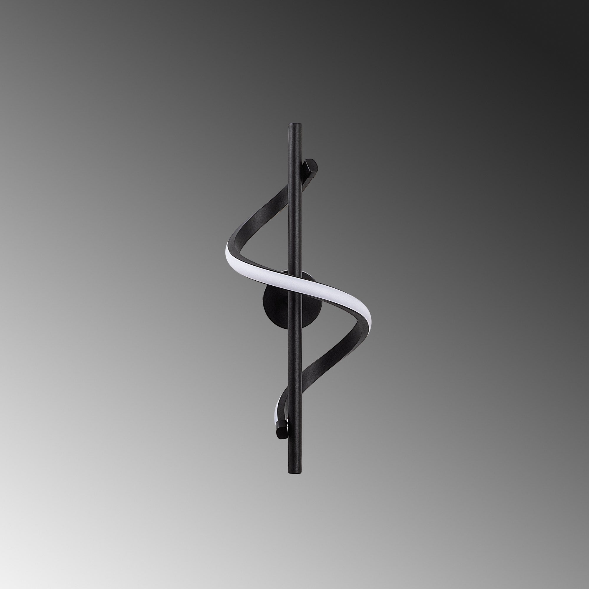 Candeeiro de Parede preta elegante, corpo de metal, 16 x 41 x 25 cm | LED SMD 11 W 3000 K | Classificação IP20, perfeita para decoração moderna e iluminação ambiente
