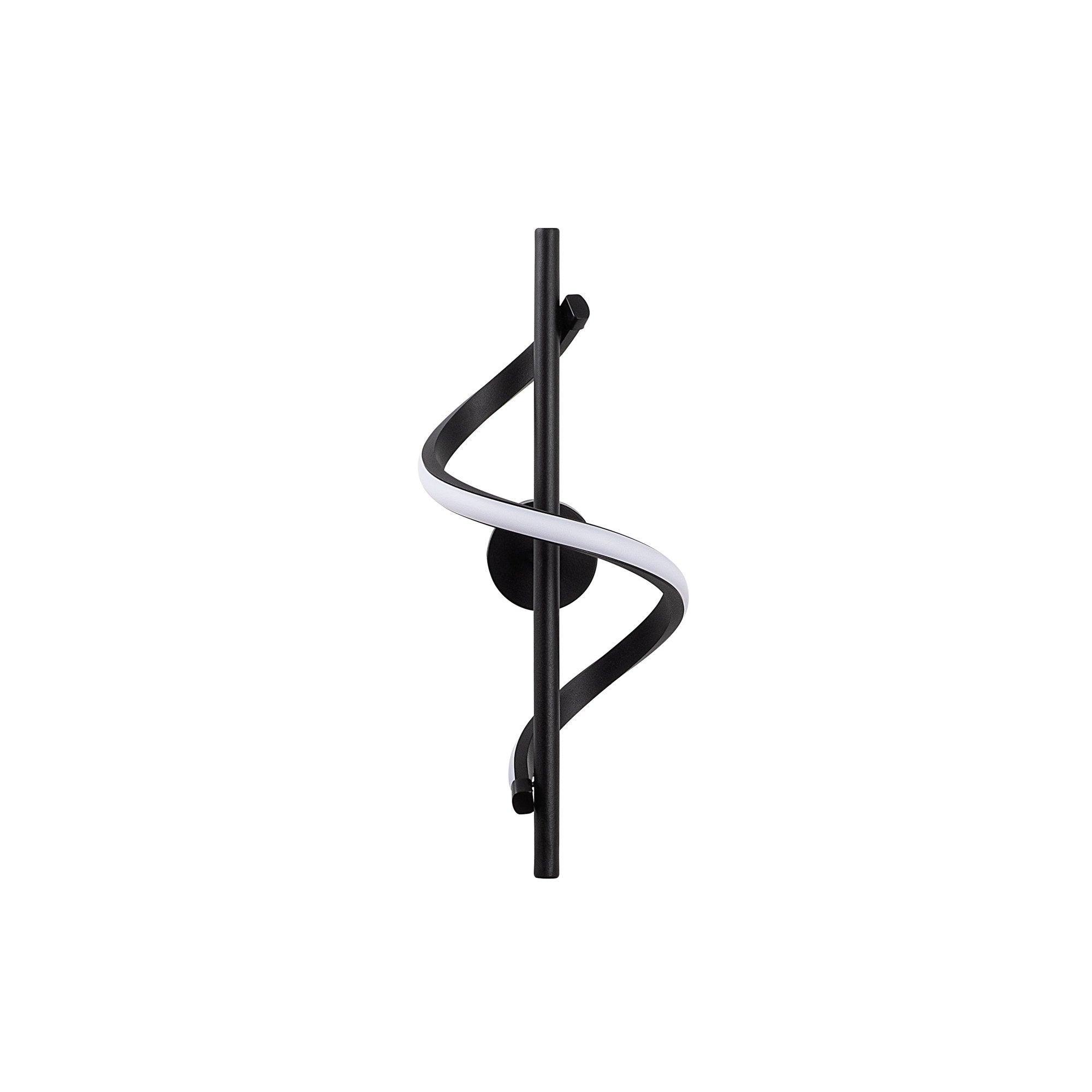 Candeeiro de Parede preta elegante, corpo de metal, 16 x 41 x 25 cm | LED SMD 11 W 3000 K | Classificação IP20, perfeita para decoração moderna e iluminação ambiente