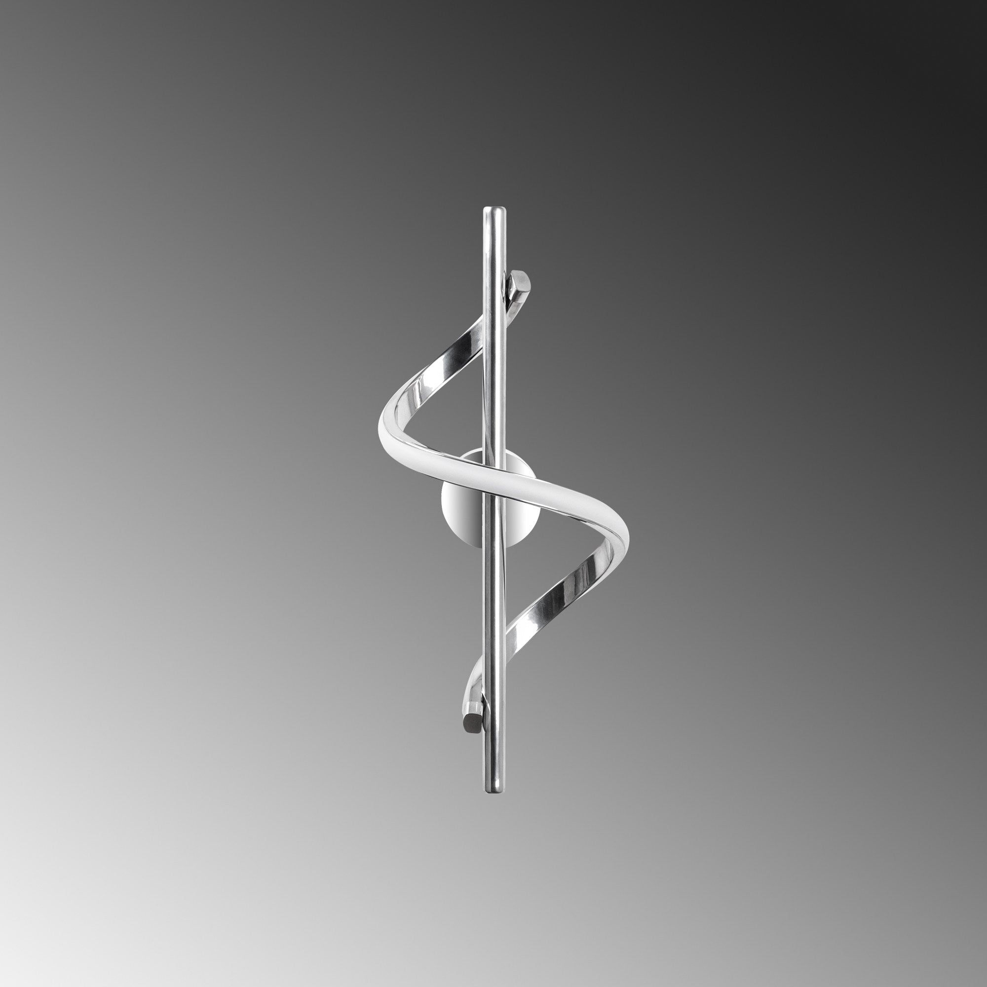 Candeeiro de Parede cromada elegante, corpo de metal, 16 x 41 x 25 cm | LED SMD 11 W 3000 K | Classificação IP20, perfeita para decoração moderna e iluminação ambiente