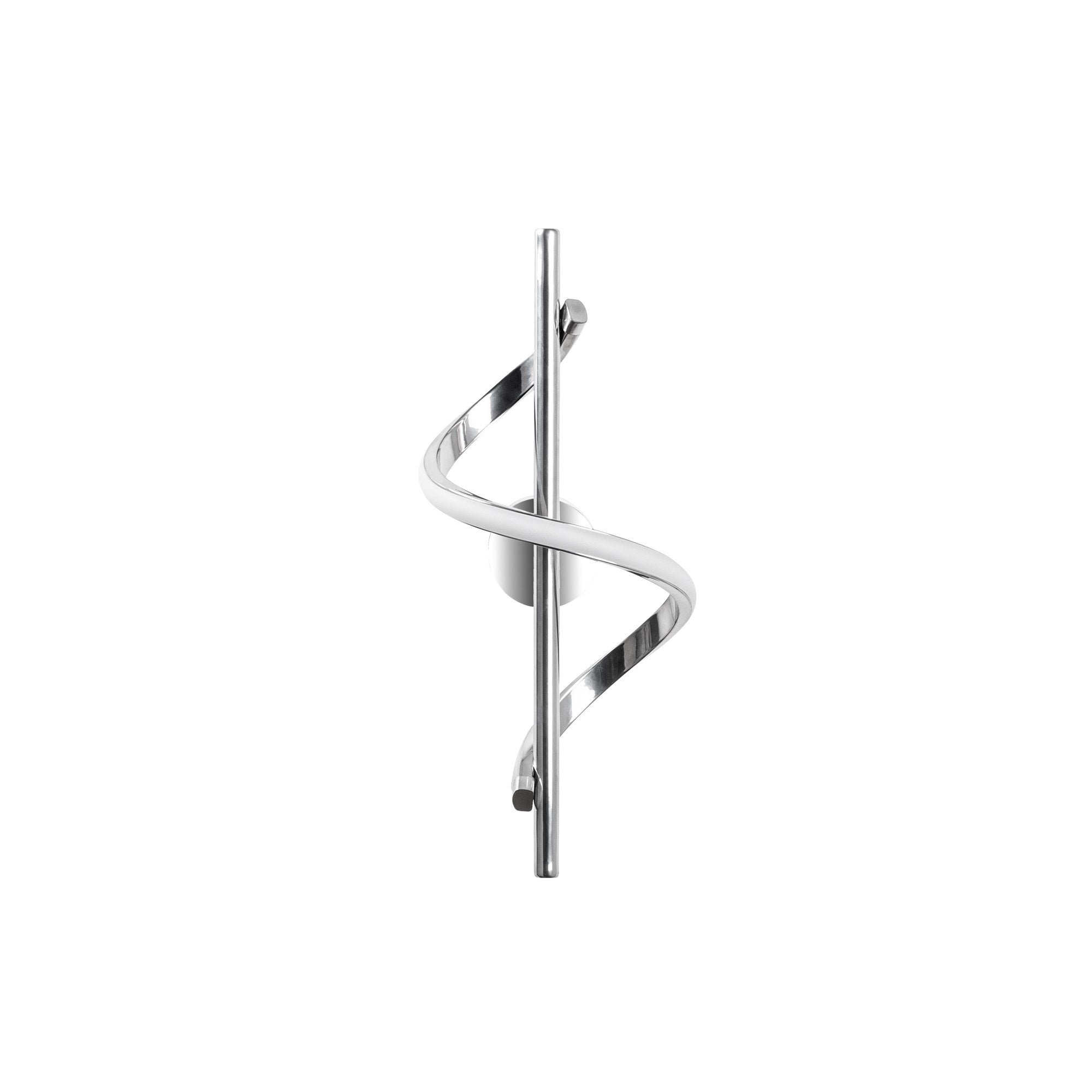 Candeeiro de Parede cromada elegante, corpo de metal, 16 x 41 x 25 cm | LED SMD 11 W 3000 K | Classificação IP20, perfeita para decoração moderna e iluminação ambiente