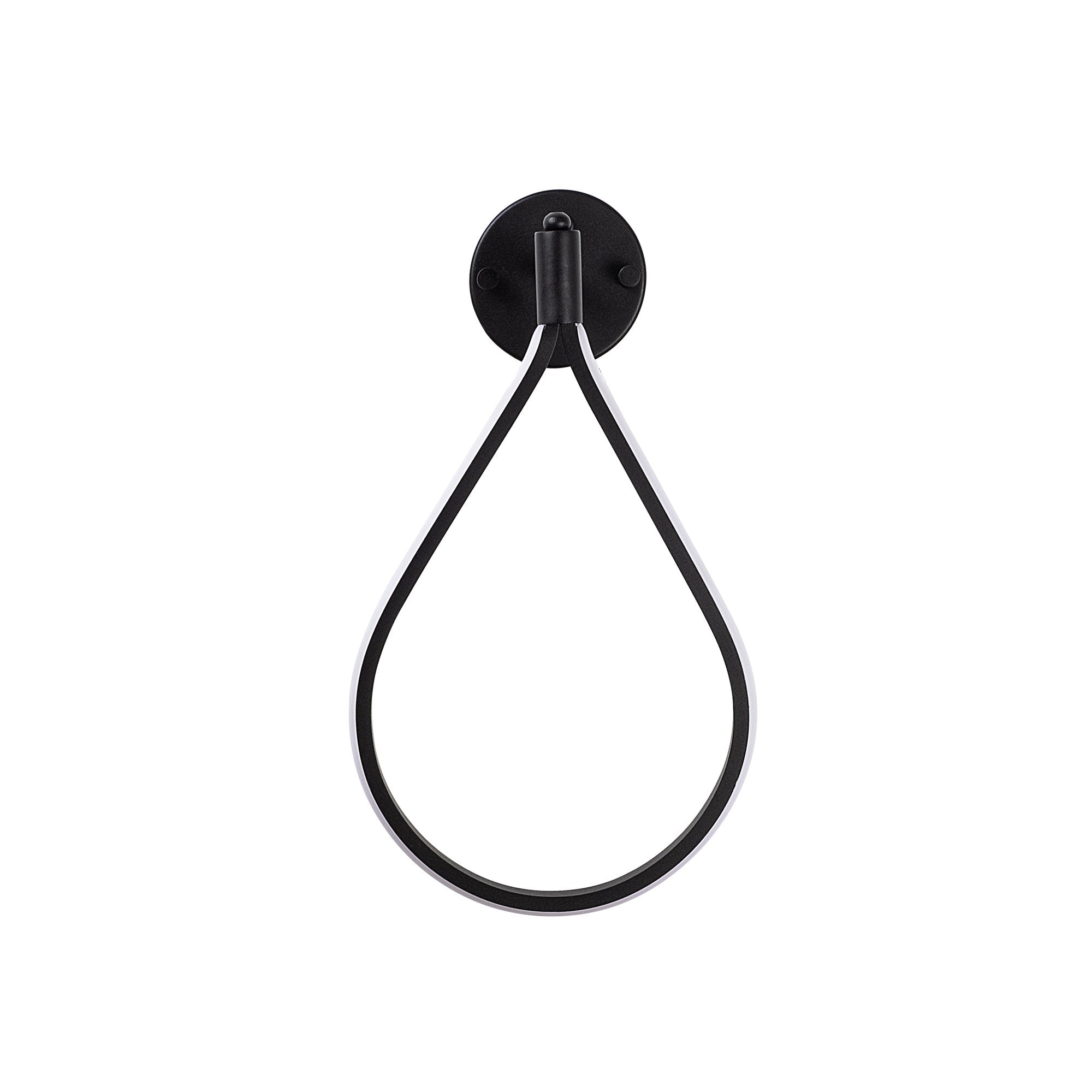Candeeiro de Parede preta elegante, corpo de metal, 23 x 39 x 13 cm | LED SMD 11 W 3000 K | Classificação IP20, perfeita para decoração moderna e iluminação ambiente