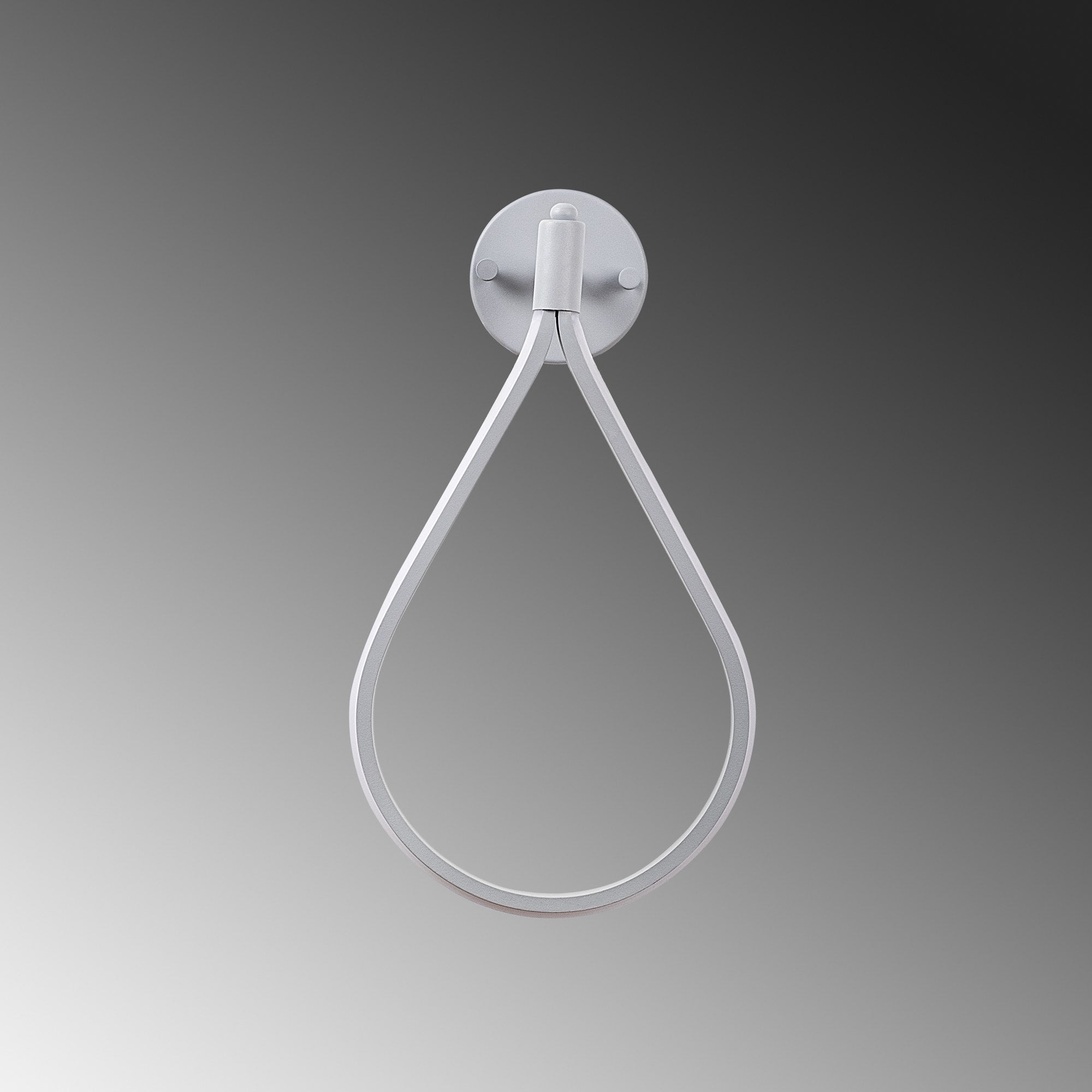 Candeeiro de Parede cinza elegante, corpo de metal, 23x39x13 cm | LED SMD 11W 3000K | Classificação IP20 | Perfeito para decoração moderna e iluminação ambiente