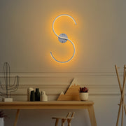 Candeeiro de Parede cromada elegante, corpo de metal, 25 x 56 x 5 cm | LED SMD 16 W 3000 K | Design elegante para iluminação moderna de casa e escritório