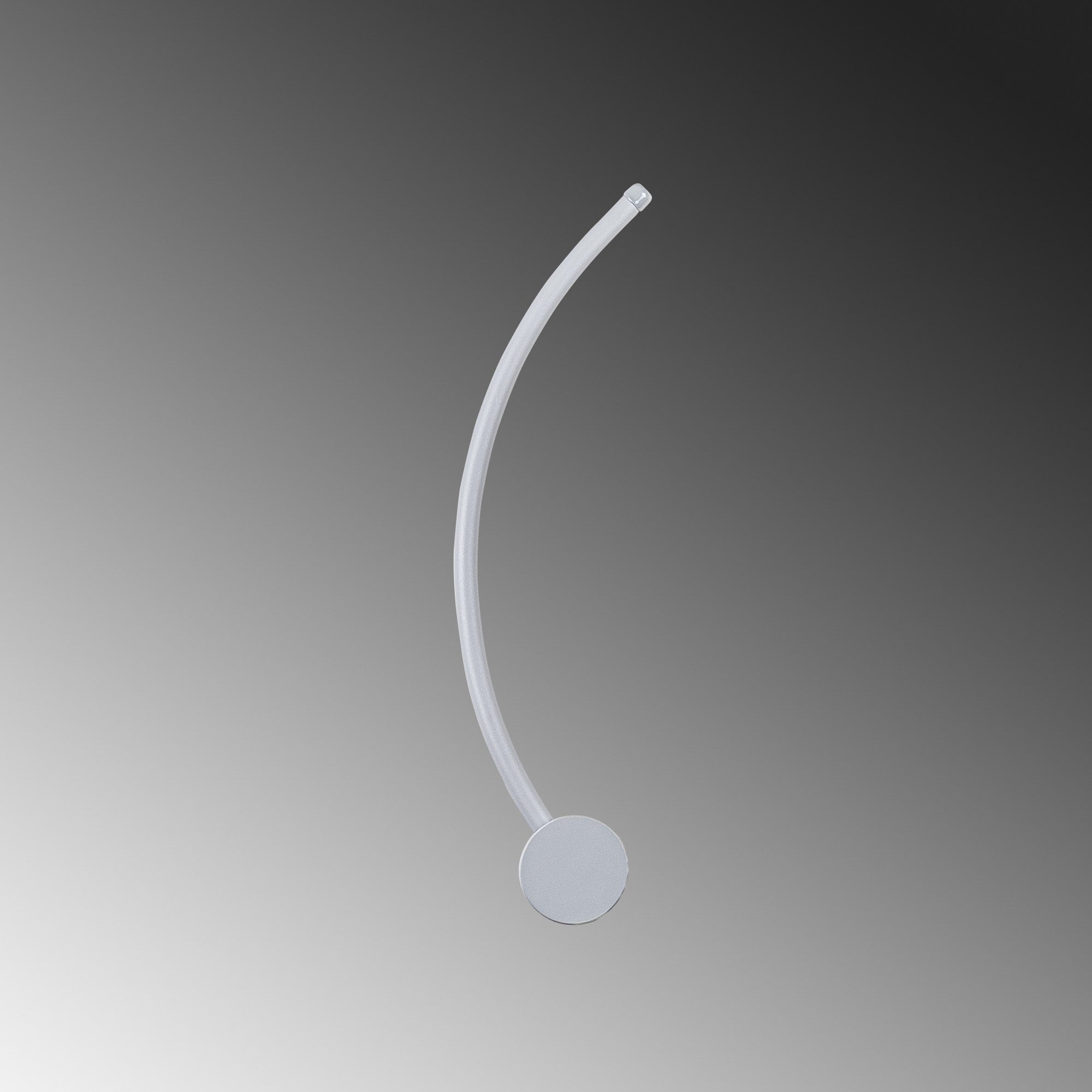 Candeeiro de Parede cinza elegante, corpo de metal, 49 x 15 x 10 cm | LED SMD 7W 3000K | Classificação IP20 | Perfeito para decoração moderna e iluminação ambiente